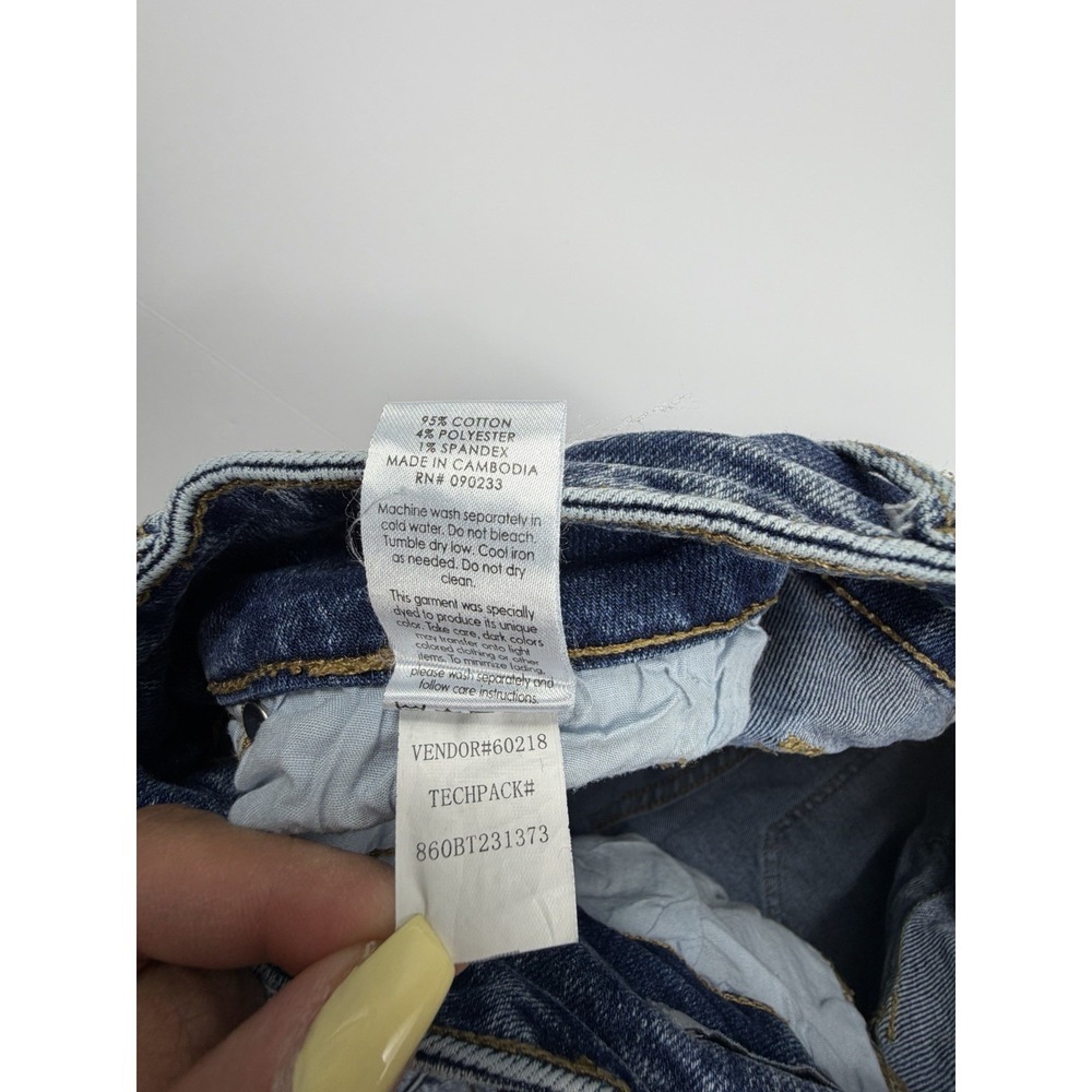 PacSun Low Rise Bootcut Jeans Womens Size 27 Stretch Medium Wash Denim - Picture 7 of 11